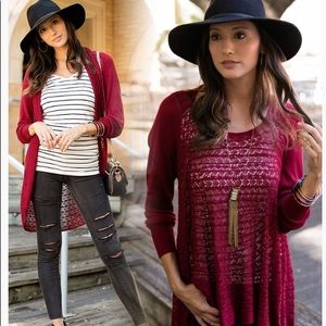 Grace & Lace 2 two Fit cardigan standard one size